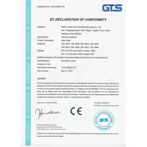 Cirolla Motor Co.,Ltd Certifications