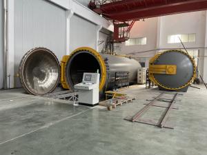 Quality ASME Standard Carbon Fiber Autoclave 240KW Heating Power Φ2200mm×6000mm for sale