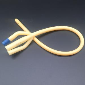 Latex Intermittent Female Catheter , 3 Way Intermittent Urinary Catheter