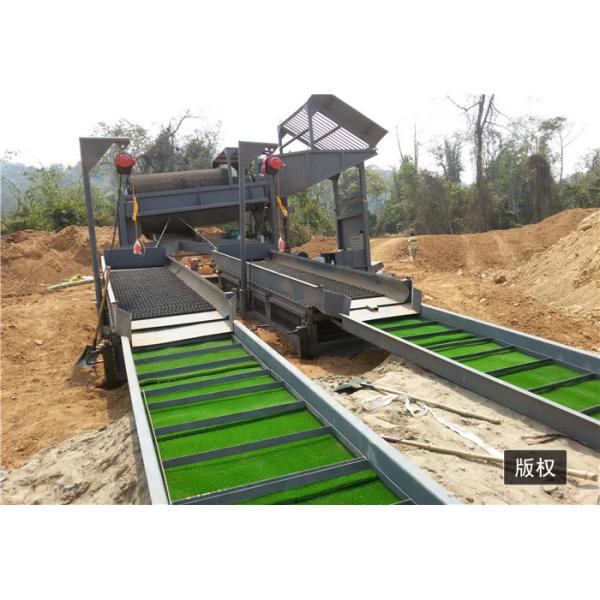 Buy 50m3/H,35Kw Power, 8m Length ,Steel,Rotary Movable,Gold Washing Trommel Screen at wholesale prices