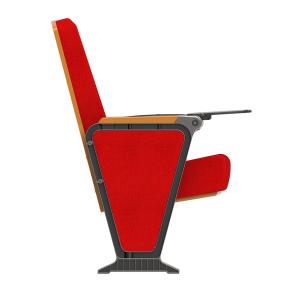 Plywood Surface Conference Theater Cinema Seats With Premium Fabric