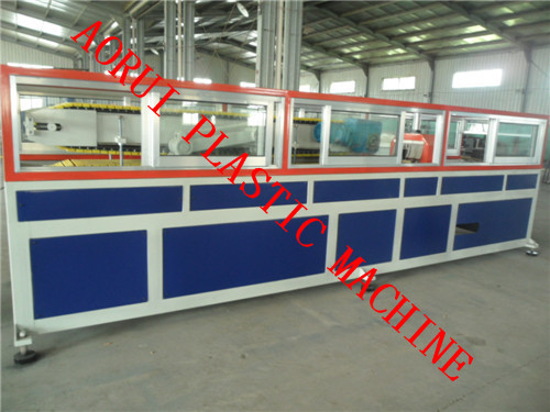 Buy Panel Wood Plastic Extrusion Line / Plastic profile extrusion machine at wholesale prices