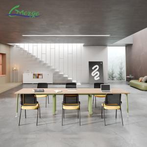 Industrial Design Style Office Conference Table with 25mm Table Top Thickness