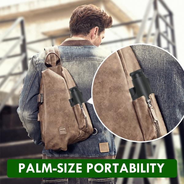 8×33 Mobile Phone Monocular Telescope ED Glass IPX7 Waterproof Starscope For Camping Hunting