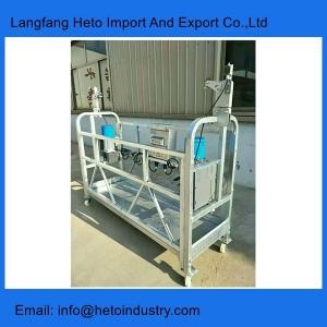 Quality Electric hoist motor ZLP800 suspended working platform for building maintenance for sale
