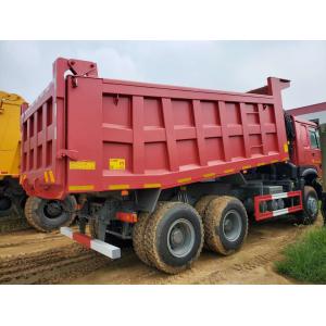 266hp HOWO 6x4 Heavy Duty Dump Truck With ZF8118 Steering