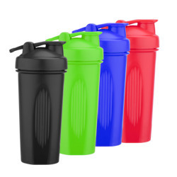 Custom Logo Mixing Water Drink Gym Blender Protein Shaker Bottle Plastic