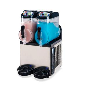 36L Commercial Slush Machine 2 Tanks Smoothie Ice Slush Juicer Machine