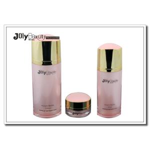 Eye Shape Acrylic Lotion Bottle Empty Makeup Bottles With Pump