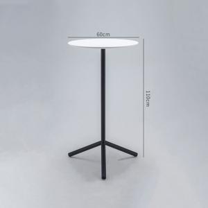 Restaurant Kitchen Bistro Bar Tables 110cm High Round Modern