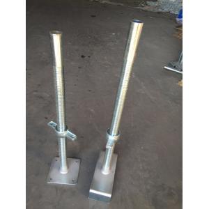 Stable Material Building Fasteners / Prop Jack Scaffolding Adjustable Hollow