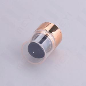 18/410 Outer Spring Treatment Pump / Rose Gold Cream Pump With AS Cap