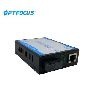 Ethernet Fiber Media Converter SC Single Fiber Single Mode 60KM