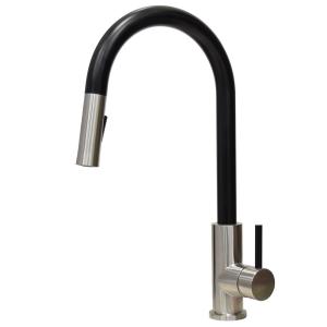 Pull Out Faucet One Hole Kitchen Mixer Steel 304/316 material Sink Handle