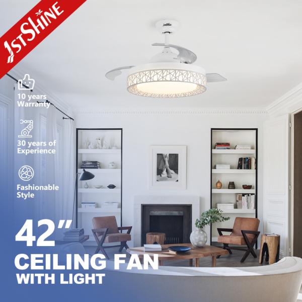 Remote Control 1stshine Minimalist Fashion Ceiling Fan Light with 42 Inch