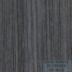 Hotel Engineered Wood Veneer Apricot Black Wood Veneer Sheet