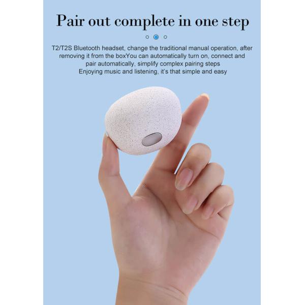 Macaron Color Mini IPX5 Wireless Bluetooth Earphones