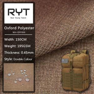 China 100% Polyester Fashionable Waterproof Fabric For Furnishing Home Textiles And Other Bags Item on sale