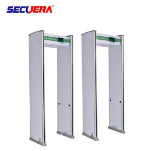 Court Door Frame Metal Detector 45 Zones LCD Screen Infrared Remote Controller