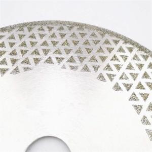 7 Inch Electroplated Diamond Cutting & Grinding Blade Both Side Coated For