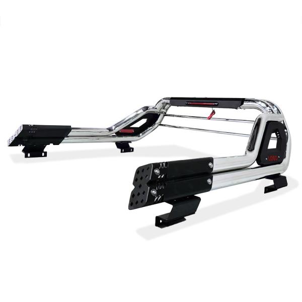 Powder Coated HILUX Truck Roll Bar For Hammer Gantry With Top Cover