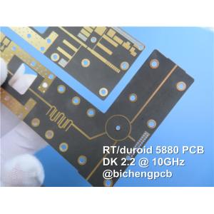 Quality 2 Layer 125mil RT Duroid 5880 PCB ENEPIG Surface Finished for sale