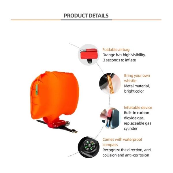 Portable Float Bracelet Lifesaving Anti Drowning Wristband For Adult emergency rescue device water rescue equipment