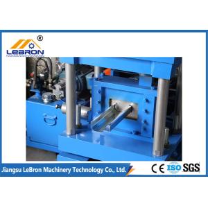 High Capacity Steel Door Frame Roll Forming Machine 60HZ Mitsubishi 15m/Min