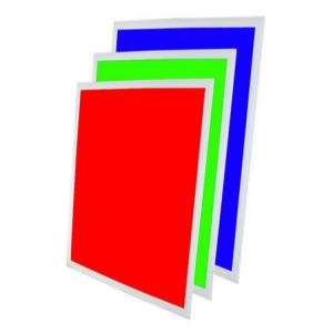 UGR<19 RGBW LED Panel Light With 140lm/W Color Changing, Remote Controlled IP65
