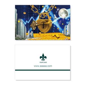 China Paper Printing PP 3D Lenticular Card For Advertisement on sale