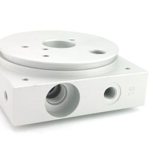 Precision Machining of Customized RoHS Compliant Aluminum Alloy Valve Manifold