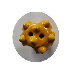 Durable Tungsten Carbide Taper With 7 Button Bit Insert And 4 Holes For Rock