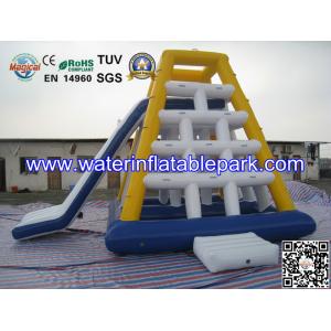Commercial Inflatable Water Climbing Slide / Inflatable Water Tower Slide For