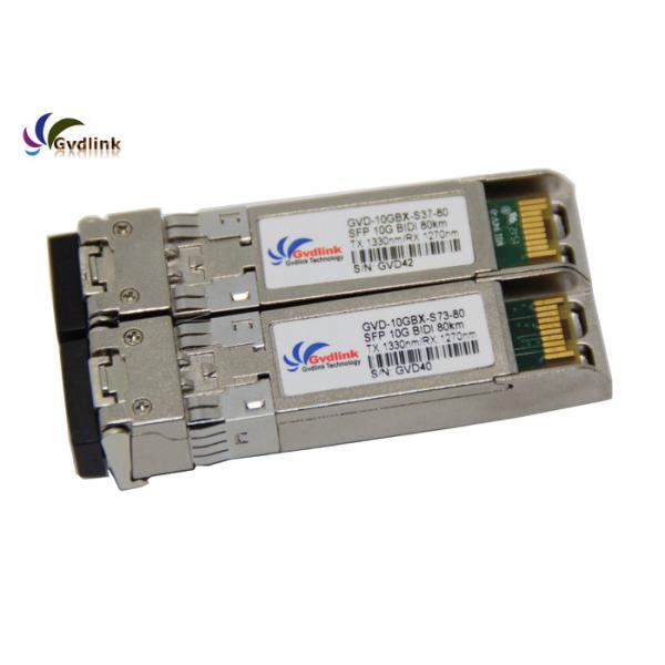 Buy 80KM 10 Gbps Sfp Modules SFP-10G-BX80D-I Compatible at wholesale prices