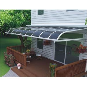 Customized Aluminium Support Awning With Polycarbonate Sheet Roofs