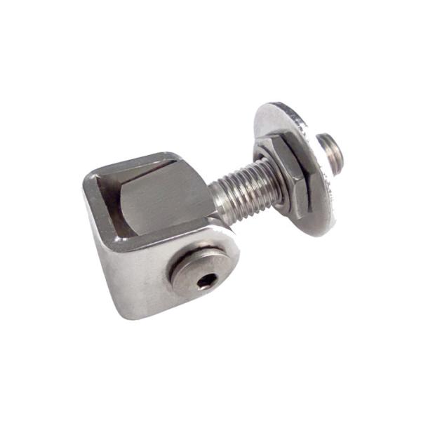 M18 Cast Iron Gate Hinge Hardware Fixings With Round Plated