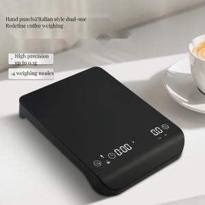 Restaurant and Home Essential Rechargeable 3kg/0.1g Digital Coffee Scale with