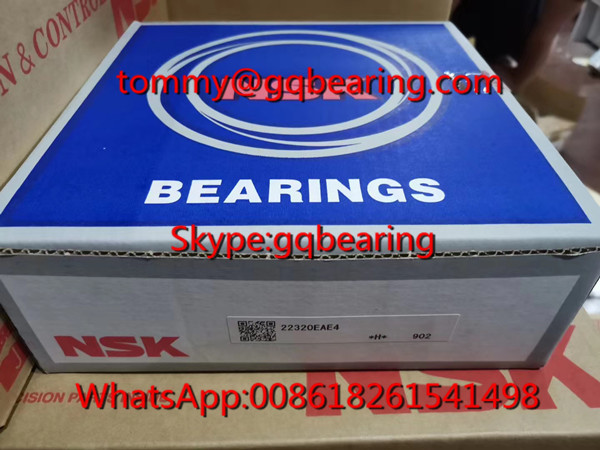 NSK 22320EAE4 Steel Sheet Stamping Cage Spherical Roller Bearing for Ball Mill Grinder Machine