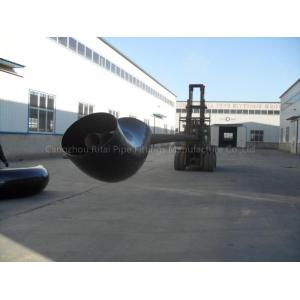 MSS SP44 Black Steel Welded Elbow JIS B2220 XXS Large Diameter Pipe Fittings 48'