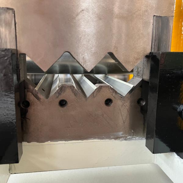 Buy Galvanized Steel 0.3-0.9mm Thickness Wall Angle Roll Forming Machine With PLC Control at wholesale prices