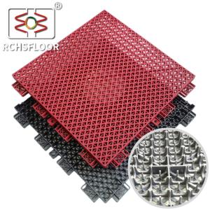 China 1000 Pieces Basketball Court Plastic Tiles Interlocking Backyard Court Tiles on sale