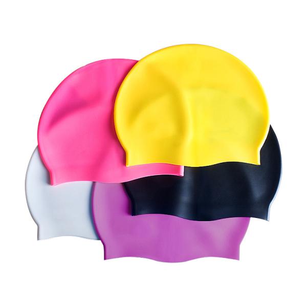 Buy Customized Hypoallergenic Silicone Waterproof Swim Cap at wholesale prices
