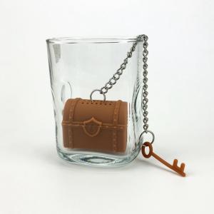 Best cute treasure case shape tea strainer filter travel buddy non plastic loose