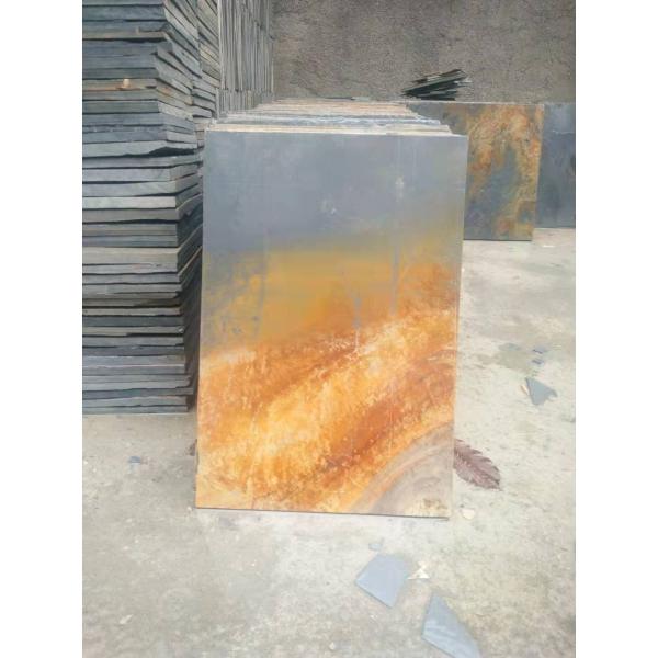 Rust Natural Split Slate Paving Tiles For Interior And Exterior