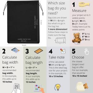 Lager capacity Durable lLightweight Cotton Blend Drawstring Bags