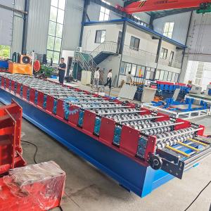 PPGI GI Steel Profile Zee Tile Roll Forming Machine With High Precision Within
