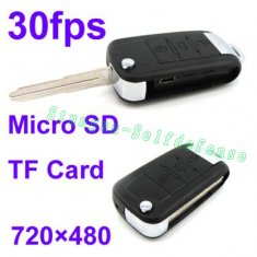 Motion Detection spy car key chain camera