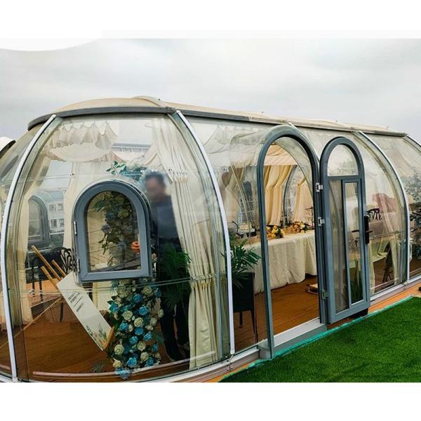 PC Star Room mobile restaurant Bubble House Outdoor homestay Transparent tent glass sun room scenic dining
