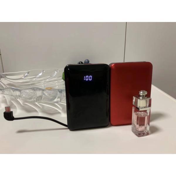 High Quality 2019 New 10000mAh Polymer Battery Mobile Power Bank UV finish Mirror Charger