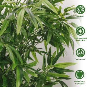 Real Stem Artificial Bamboo Outdoor UV Resistant Indoor Fire Retardant
